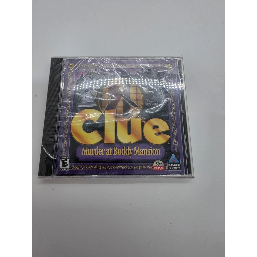 Clue Murder at Boddy Mansion PC Game Windows 95 98 Hasbro Sealed Toys R Us Tag